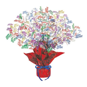 Birthday Glitz & Gleam 15" Centerpiece