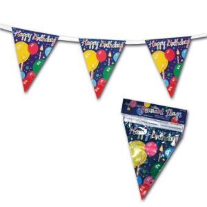 Happy Birthday 12 Pennant Banner