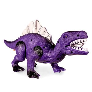 LED Walking Purple Dinosaur Toy