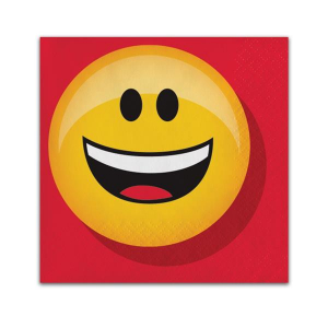 Emojicons Beverage Napkins (Per 16 pack)