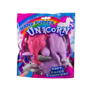 Unicorn Hand Puppets (Per 12 pack)