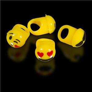 Emojicon LED Jelly Rings (Per 24 pack)