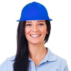 Blue Construction Hats (Per 12 pack)