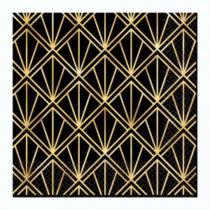 Glitz & Glam Lunch Napkins (Per 16 pack)