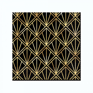 Glitz & Glam Beverage Napkins (Per 16 pack)