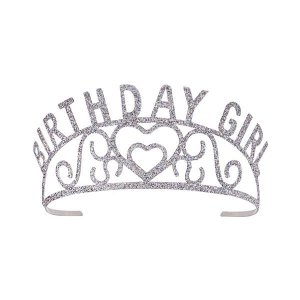 Birthday Girl Glitter Tiara