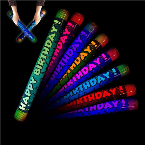 LED Happy Birthday Foam Lumiton