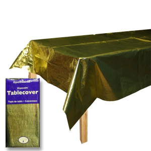 Gold Metallic Table Cover