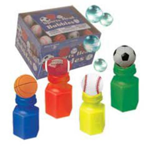 Sports Theme Bubbles (Per 12 pack)
