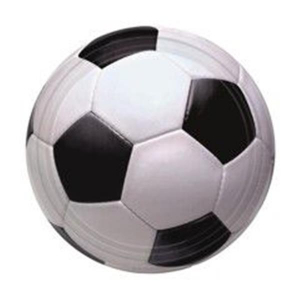 Soccer Fan 7" Plates (Per 8 pack)