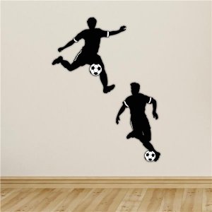 Male Soccer Player Cutouts (Per 2 pack)