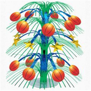 Basketball Cascade 18" Centerpiece