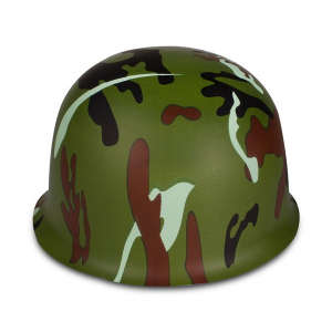 Camouflage Novelty Helmets (Per 12 pack)