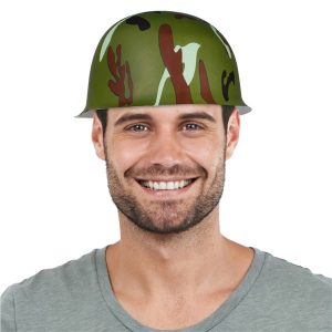 Camouflage Novelty Helmets (Per 12 pack)