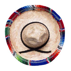 Mini Mexican Sombreros (Per 3 pack)