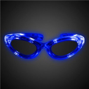 LED Blue Sunglasses