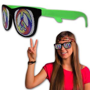 Peace Sign Party Sunglasses