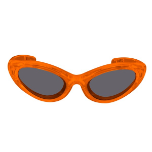 LED Orange Sunglasses