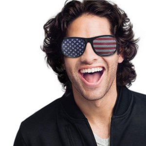 American Flag Party Sunglasses
