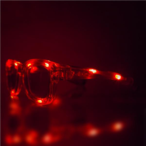 Red LED Retro Sunglasses
