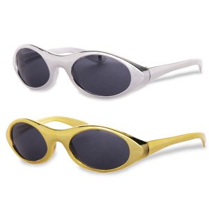 Gold & Silver Party Sunglasses (Per 12 pack)