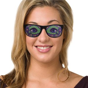 Mardi Gras Mask Party Sunglasses