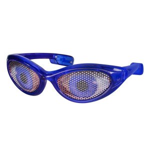 LED Blue Eyes Novelty Sunglasses