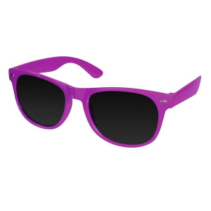 Purple Retro Sunglasses (Per 12 Pack)