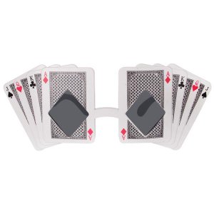 Playing Card Glasses (Per 12 pack)
