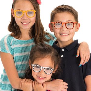 Animal Print Kids' Glasses (Per 12 pack)