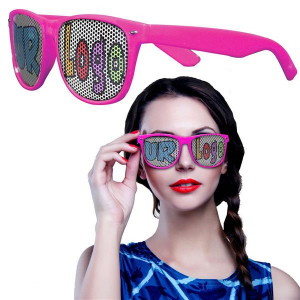 Pink Novelty Custom Sunglasses - 12 Pack (Per 12 Pack) Pink Novelty Custom Sunglasses - 12 Pack (Per 12 Pack)
