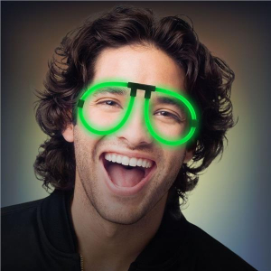 Green Glow Eyeglasses