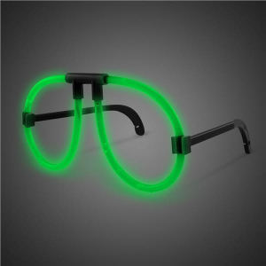 Green Glow Eyeglasses