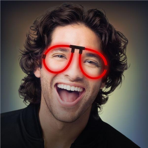 Red Glow Eyeglasses