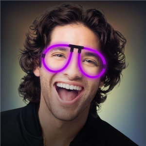 Purple Glow Eyeglasses (Per Piece)