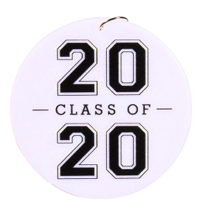 Class of 2020 Graduation Necklaces (Per 12 pack)