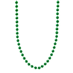 Green Bead 33" Necklaces (Per 12 pack)