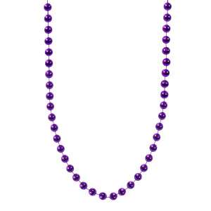 Purple Bead 33" Necklaces (Per 12 pack)