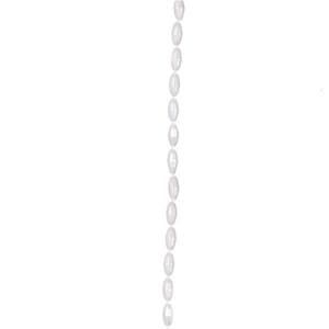 Pearl White 33" Bead Necklaces (Per 12 pack)