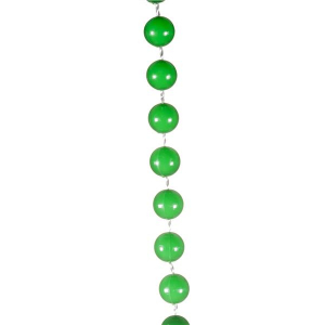 Green 33" 7mm Bead Necklaces (Per 12 pack)