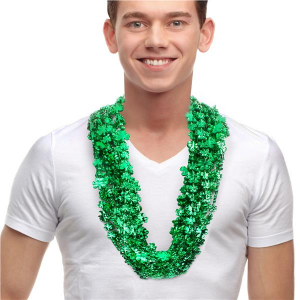 Shamrock Bead Necklaces (Per 12 pack)