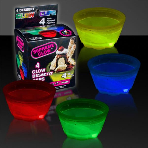 Glow Dessert Bowls (Per 4 pack)