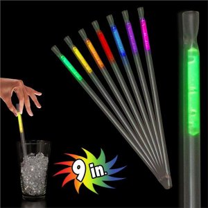 Assorted Color 9' Glow Straws (Per 25 pack)