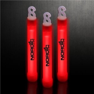 Red 6" Glow Sticks (Per 25 pack)