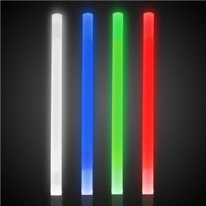 Assorted 10" Glow Sticks (Per 25 pack)