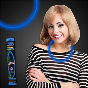 Blue Glow Necklace (Per pack)