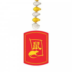 Year of the Rat Danglers (Per 2 pack)