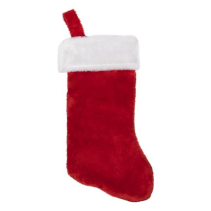 Plush 14"  Christmas Stocking