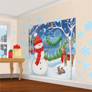 Winter Friends Wall Decorating Kit (Per kit)