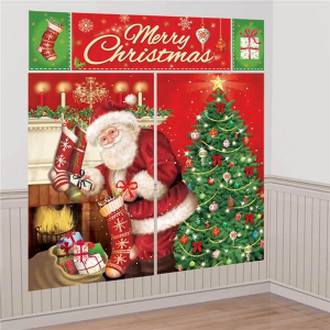 Merry Christmas Wall Decorating Kit (Per kit)